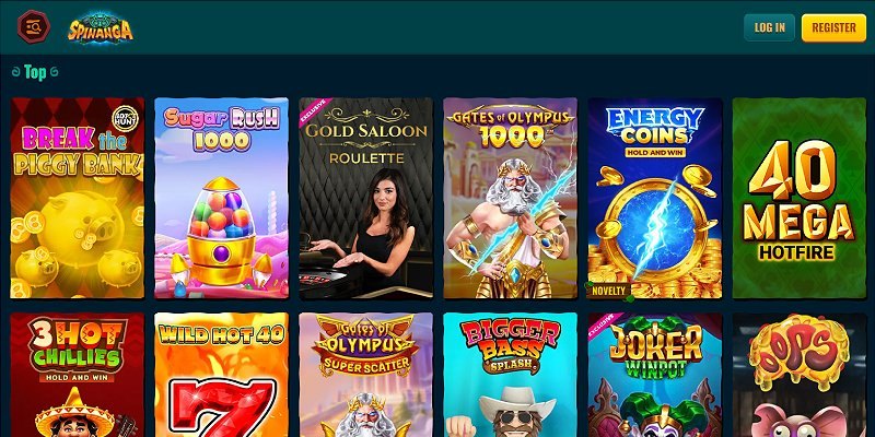 ردهة ألعاب Spinanga